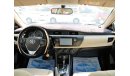 Toyota Corolla ACCIDENTS FREE - GCC - MID OPTION - CAR IS IN PERFECT CONDITION INSIDE OUT