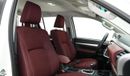 تويوتا هيلوكس ECT0092 - Toyota Hilux DCab GLX - 2.4L Dsl At Full Options - White/Red - African Specs