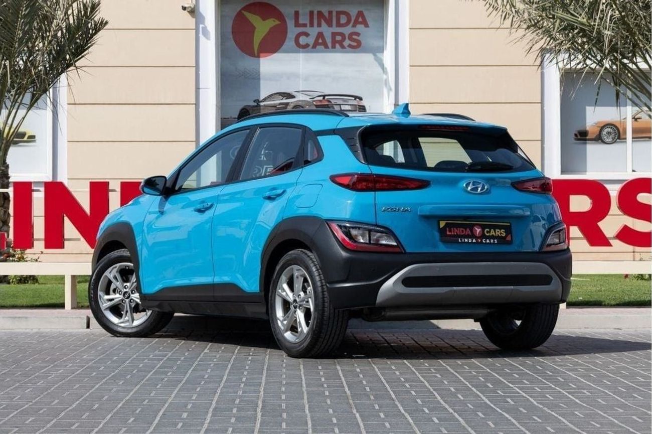 Hyundai Kona Hyundai Kona 2023 GCC under Agency Warranty with Flexible Down-Payment.