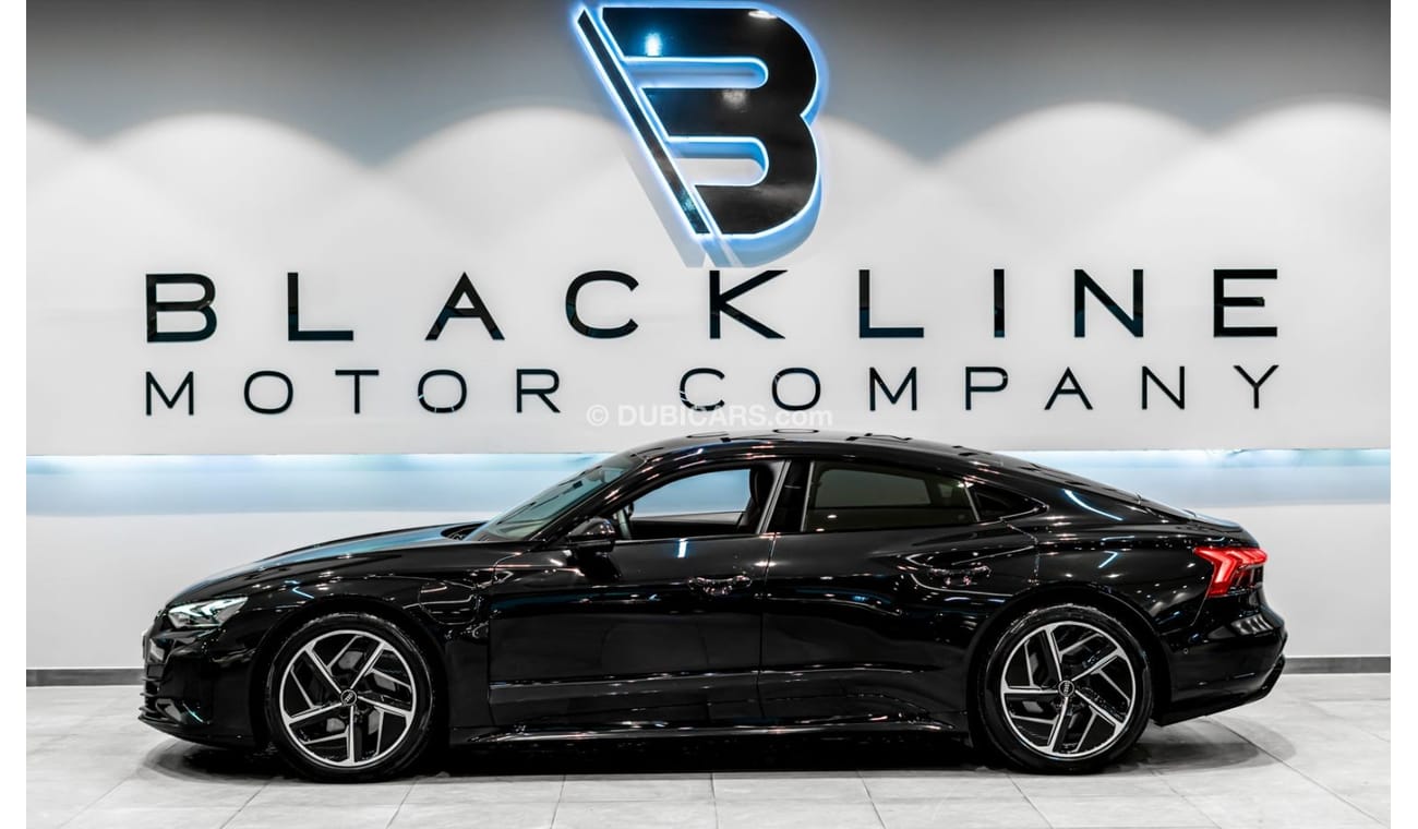 Audi etron 2022 Audi E-Tron GT, 2027 Audi Warranty + Service Contract, Carbon Interior, Low KMs, GCC