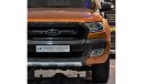 Ford Ranger EXCELLENT DEAL for our FORD Ranger 4x4 WILDTRAK 2017 Model!! in Orange Color! GCC Specs