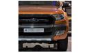 Ford Ranger EXCELLENT DEAL for our FORD Ranger 4x4 WILDTRAK 2017 Model!! in Orange Color! GCC Specs