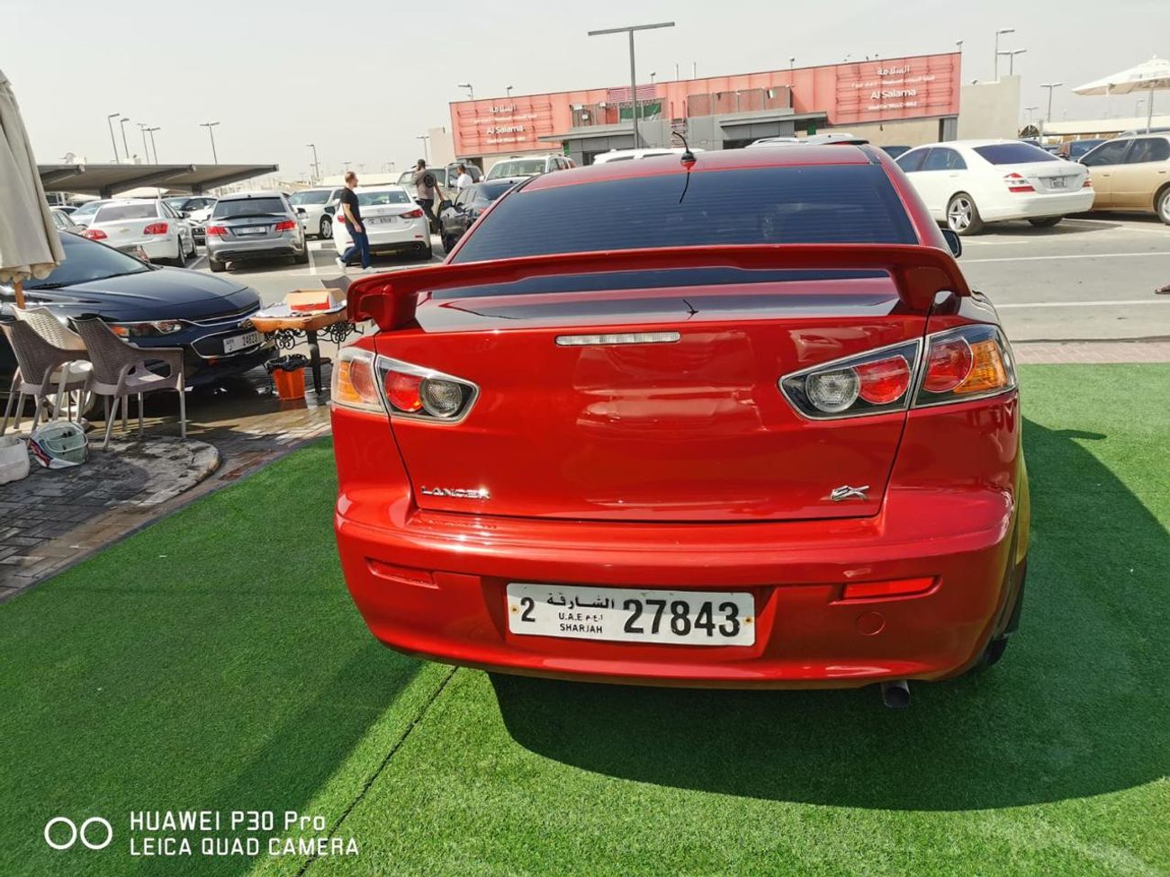 Mitsubishi Lancer ES (NON GCC) 1.6L engine. Exterior paintwork
