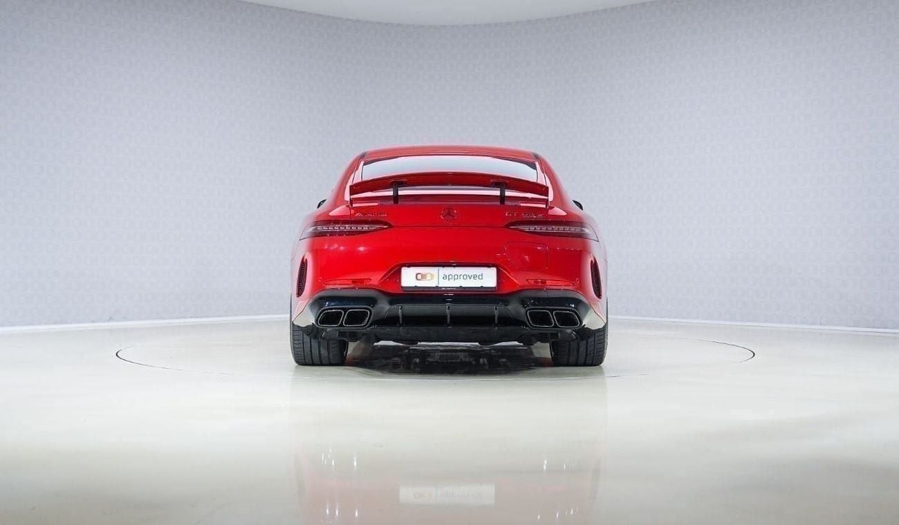 مرسيدس بنز أي أم جي جي تي 63 Special Offer | AED 8,136 PM | Up to 3 Years Warranty Unlimited | GT63 S 4Matic+ E Performance
