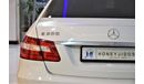 مرسيدس بنز E200 EXCELLENT DEAL for our Mercedes Benz E200 2012 Model!! in White Color! GCC Specs