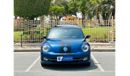 فولكس واجن بيتيل 940 PM || BEETLE 2.0 TURBO CHARGED || GCC || AVAILABLE ON 0% DP || FULL SERVICE HISTORY || R-LINE