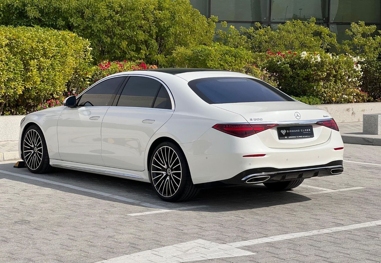 Mercedes-Benz S 500 Mercedes S500L AMG Rear-Wheel Steering Head Up-Display  360 Camera Panoramic Full option GCC 2023 7,