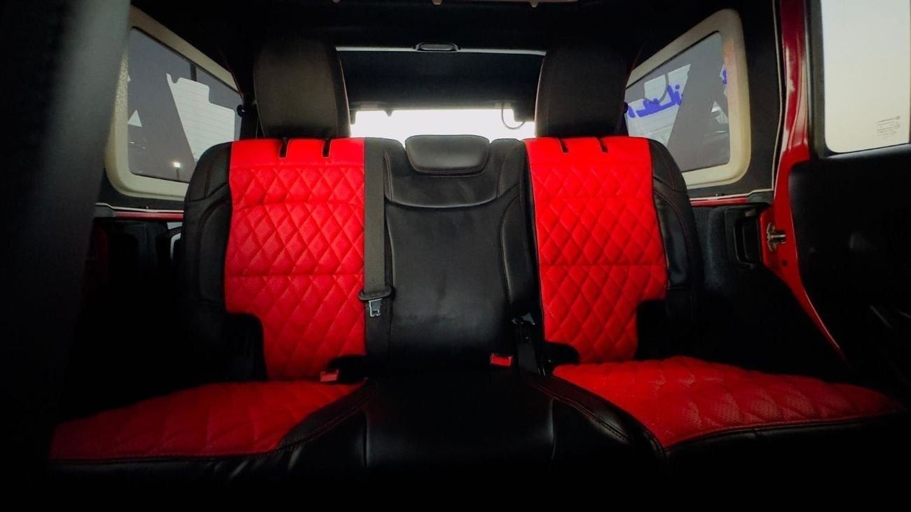 Jeep Wrangler NUDGE BAR WITH LED STRIP LIGHTS | 3.6L PETROL ENGINE | PUSH START | 2019 | RHD | AT | 4WD | REAR VIE