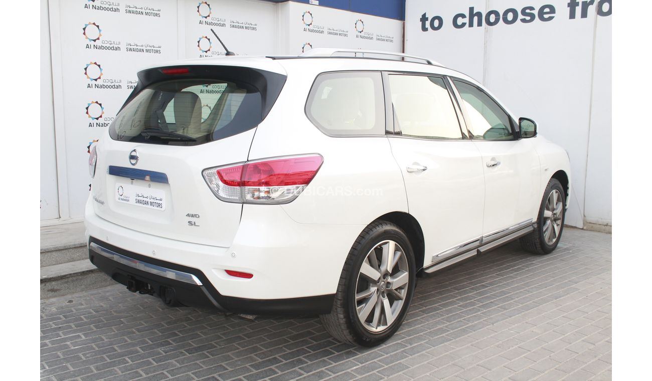 نيسان باثفايندر 3.5L SL V6 4 WD 2015 WITH 360 CAMERA FULL OPTION