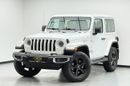 Jeep Wrangler 2018 Jeep Wrangler Sahara, Full Service History, Fully Loaded, Excellent Condition, GCC