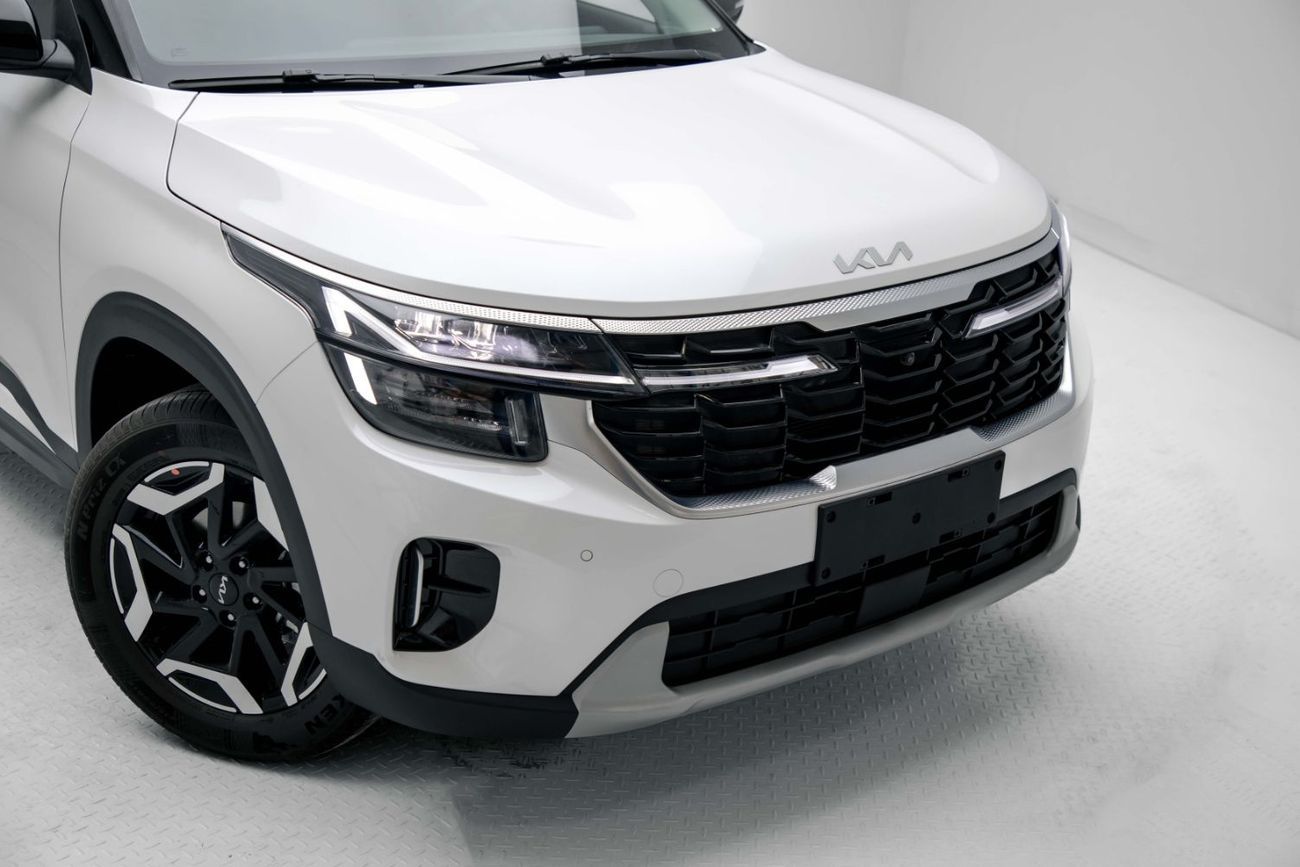 كيا سيلتوس Premium 1.5L - White & Black Inside Black | Export Only