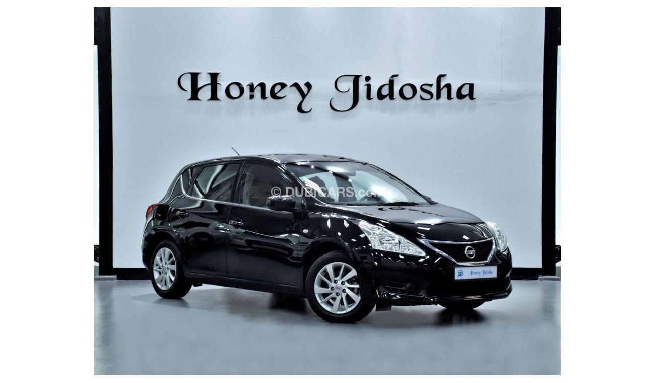 Nissan Tiida EXCELLENT DEAL for our Nissan Tiida SV ( 2016 Model ) in Black Color GCC Specs