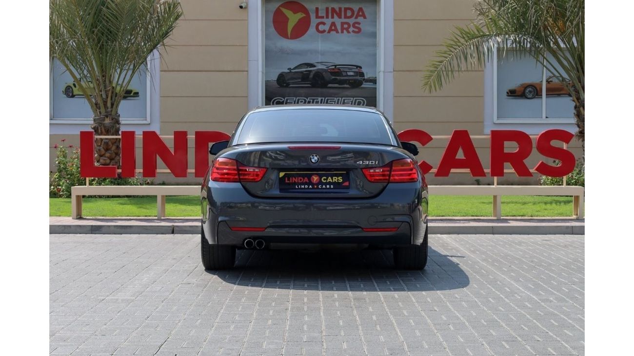 BMW 430i M Sport BMW 430i M-Sport Convertible 2017 GCC under Warranty with Flexible Down-Payment/ Flood Free.