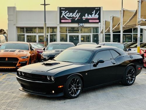 Dodge Challenger SRT ScatPack Shaker | Monthly AED 2600/- | 0% DP | Sunroof | Big Screen | # 44580