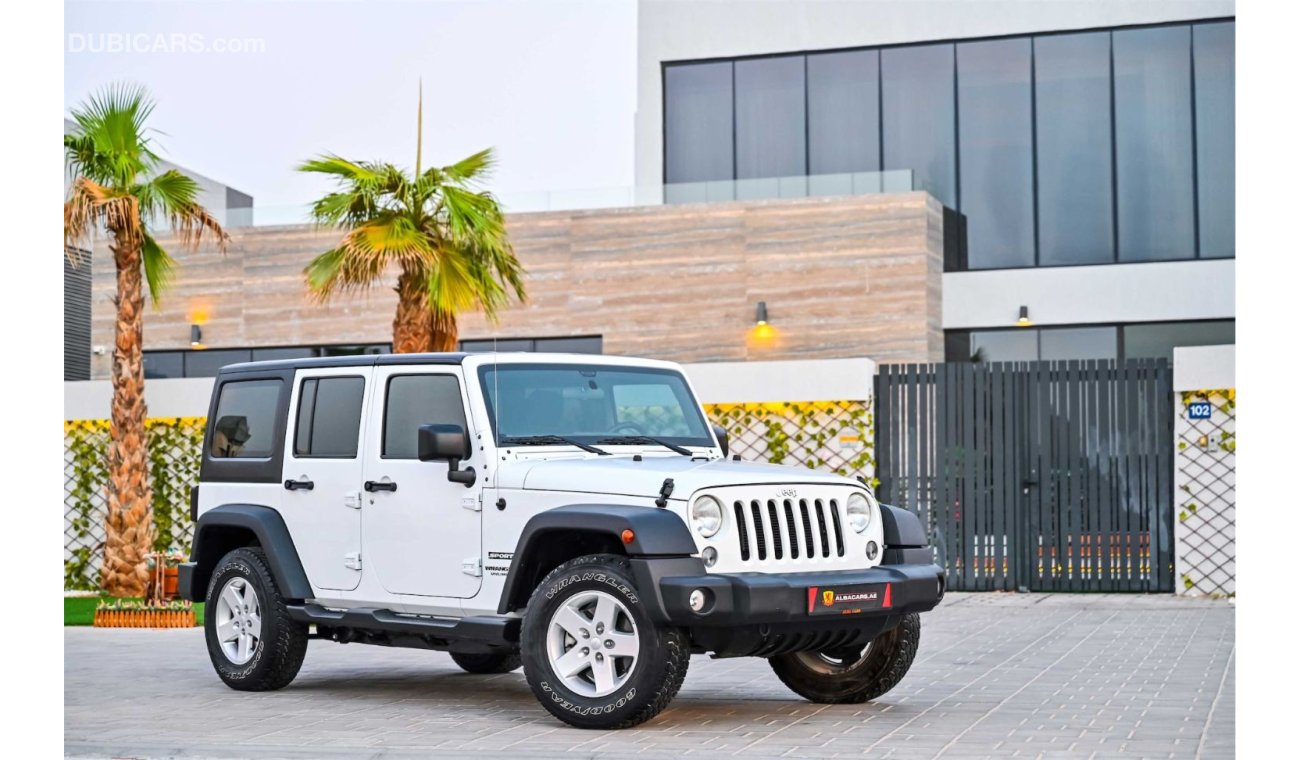 Jeep Wrangler Unlimited  | 2,135 P.M | 0% Downpayment | Spectacular Condition!