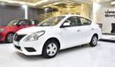 نيسان صني EXCELLENT DEAL for our Nissan Sunny ( 2020 Model ) in White Color GCC Specs