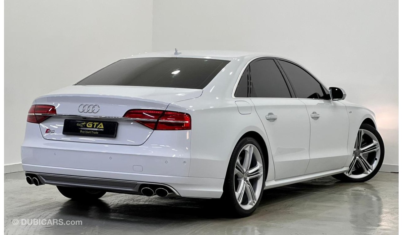 Audi S8 TFSI quattro 2015 Audi S8, Full Service History, GCC