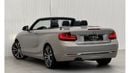 BMW 220i sport Line 2017 BMW 220i Sportline, Warranty, Service History, Excellent Condition, GCC