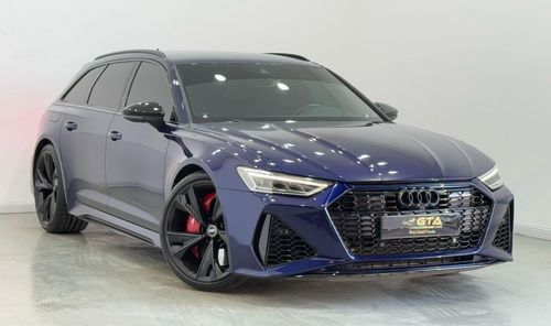 Audi RS6 quattro 4.0L 2021 Audi RS6 Quattro, Warranty, Service History, Low Kms, Carbon Fiber Package