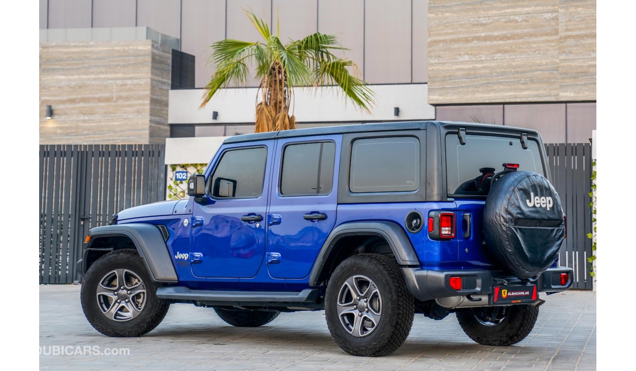 Jeep Wrangler Unlimited Sport S | 2,624 P.M | 0% Downpayment | Full Option | Agency Warranty!