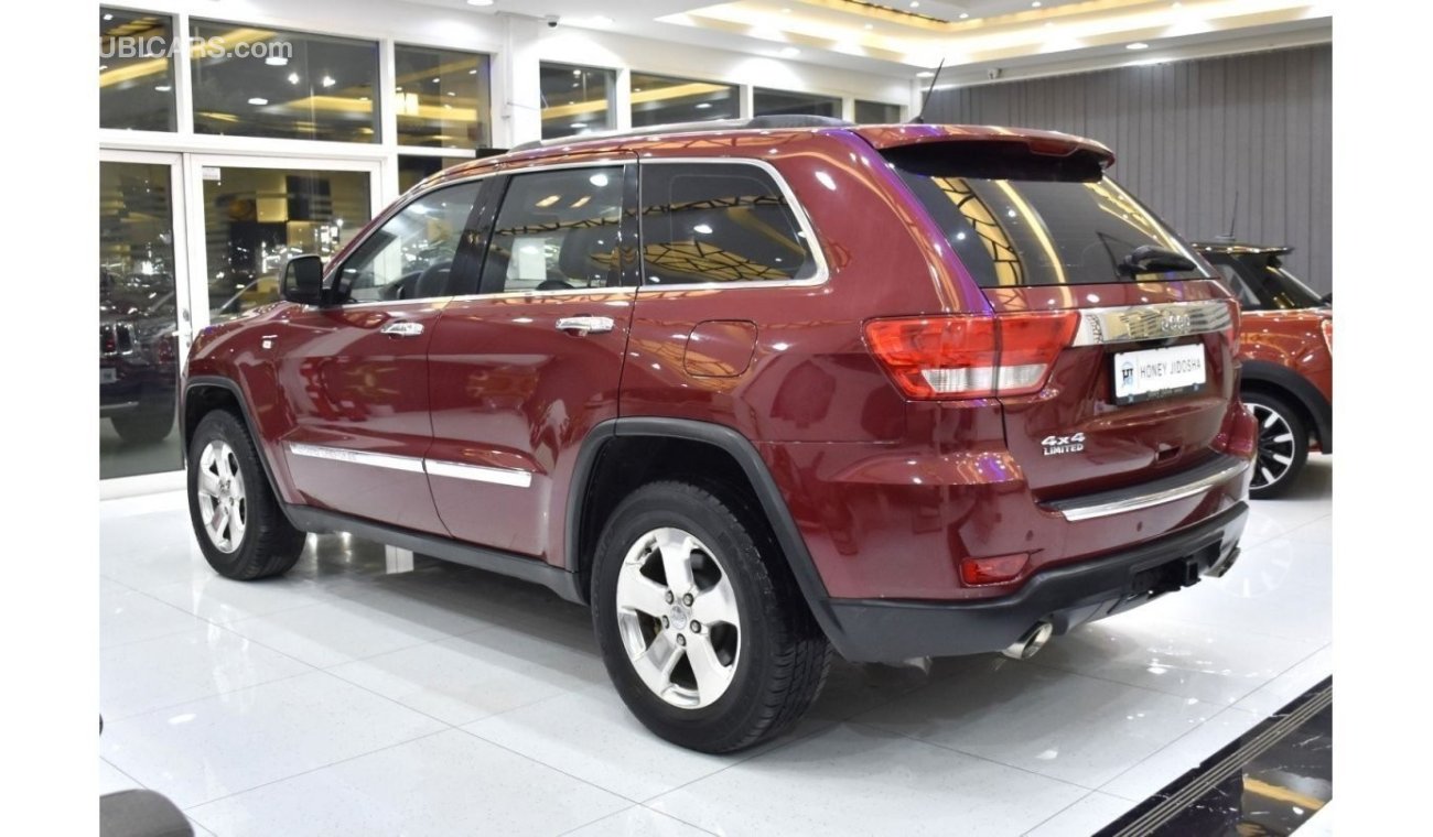 Jeep Grand Cherokee EXCELLENT DEAL for our Jeep Grand Cherokee Limited 4x4 ( 2013 Model ) in Red Color GCC Specs