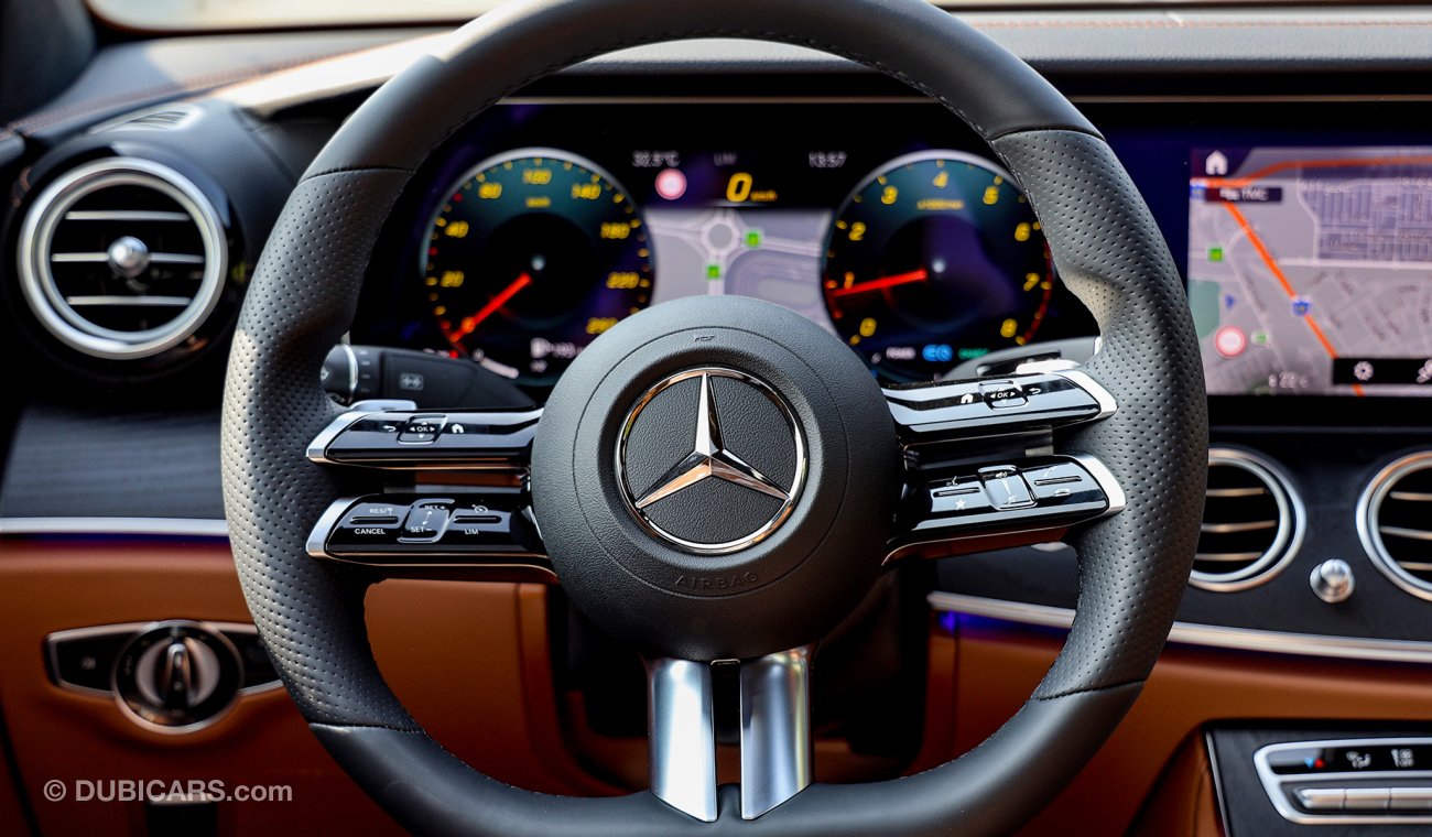 Mercedes-Benz E200 2021 2.0L, GCC 0km w/ 2Yrs Unlimited Mileage Warranty +  3Yrs Service @ EMC