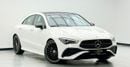 Mercedes Benz CLA 200 AMG Coupe 2025 Mercedes-Benz CLA200 AMG,  Mercedes Warranty, Excellent Condition, GCC