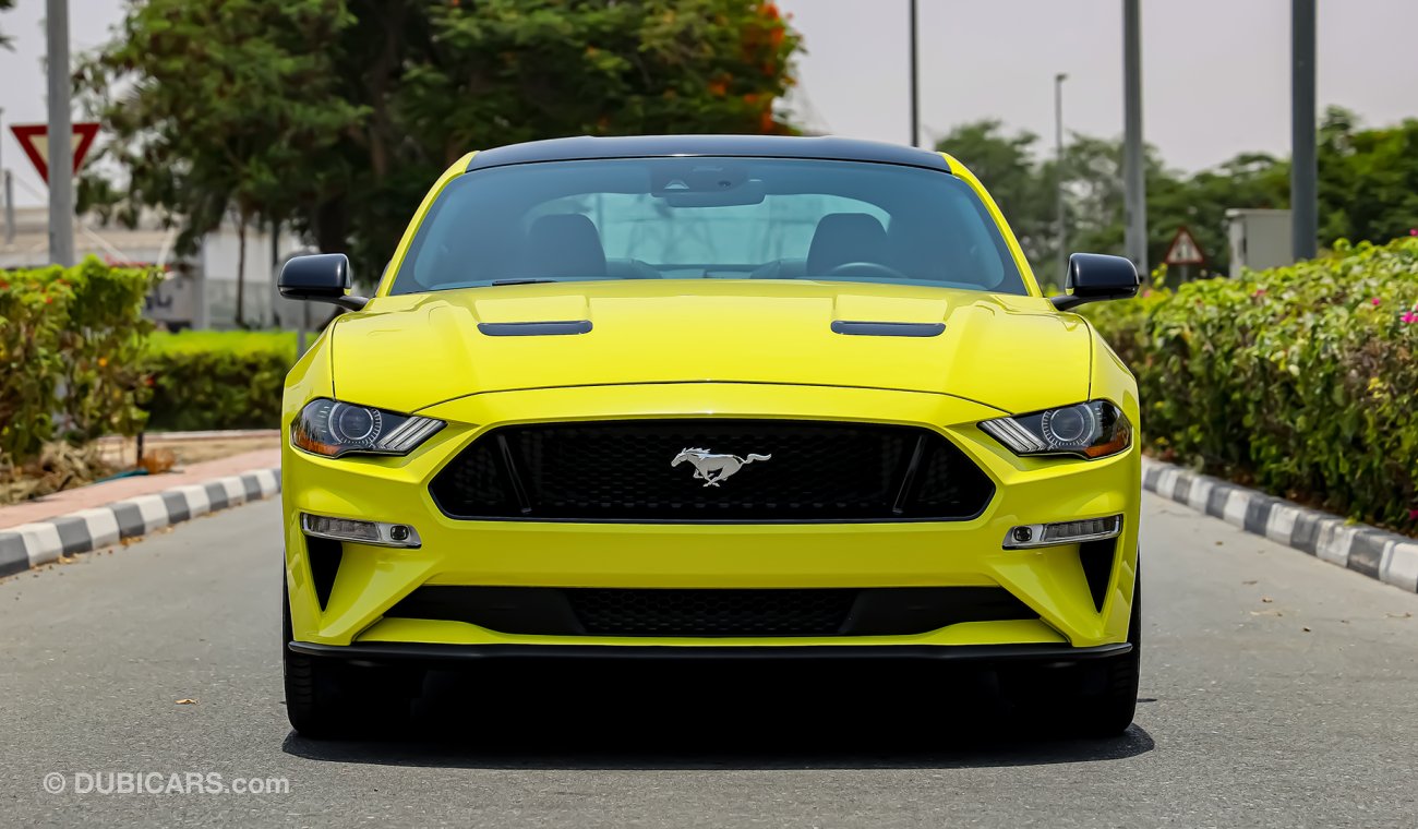 Ford Mustang GT Premium V8 , 2021 , GCC , 0Km , W/3 Yrs or 100K Km WNTY & 3 Yrs or 60K Km SRVC