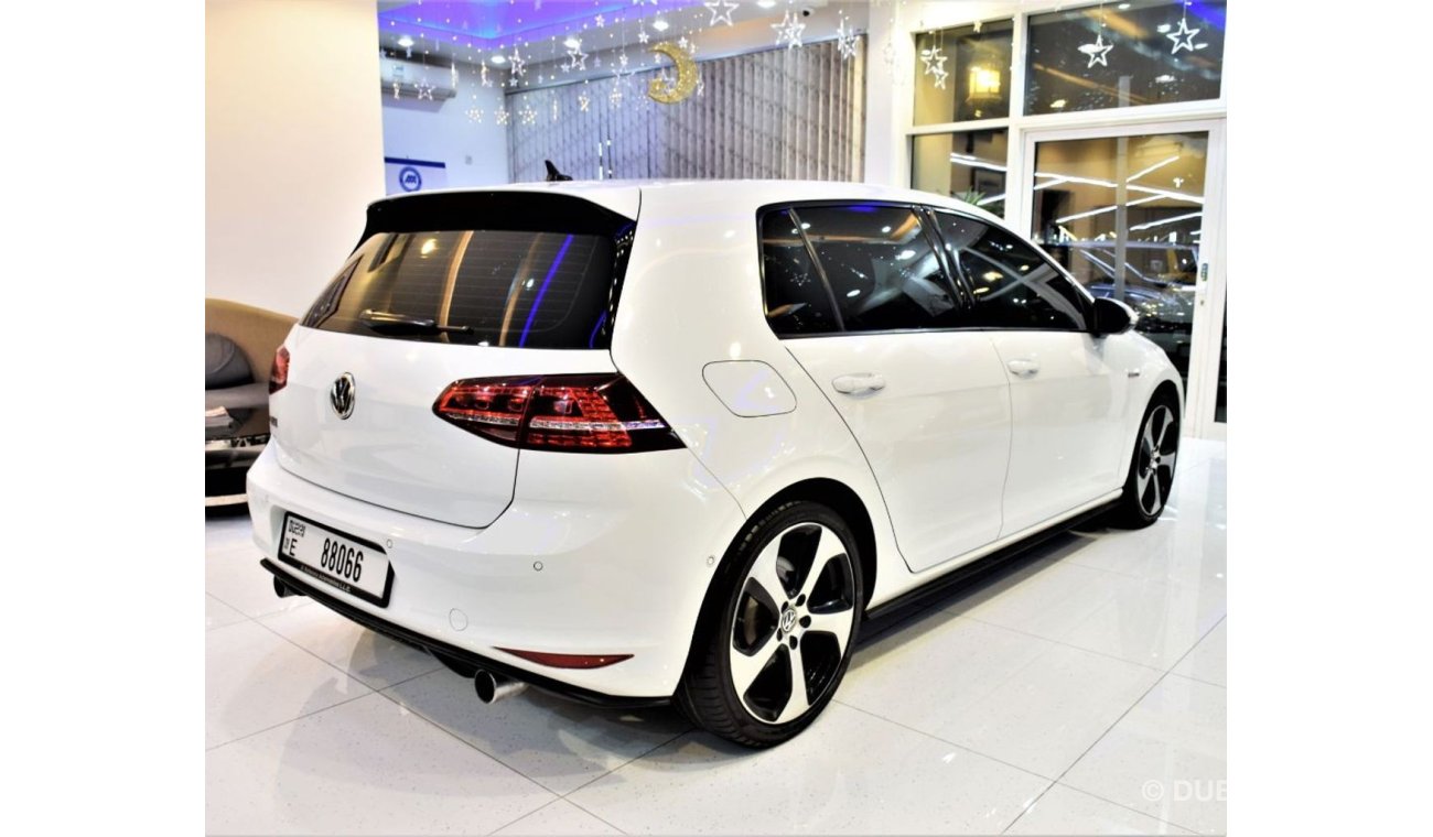 Volkswagen Golf AMAZING!!! Volkswagen GTI 2016 Model!! in White Color! GCC Specs