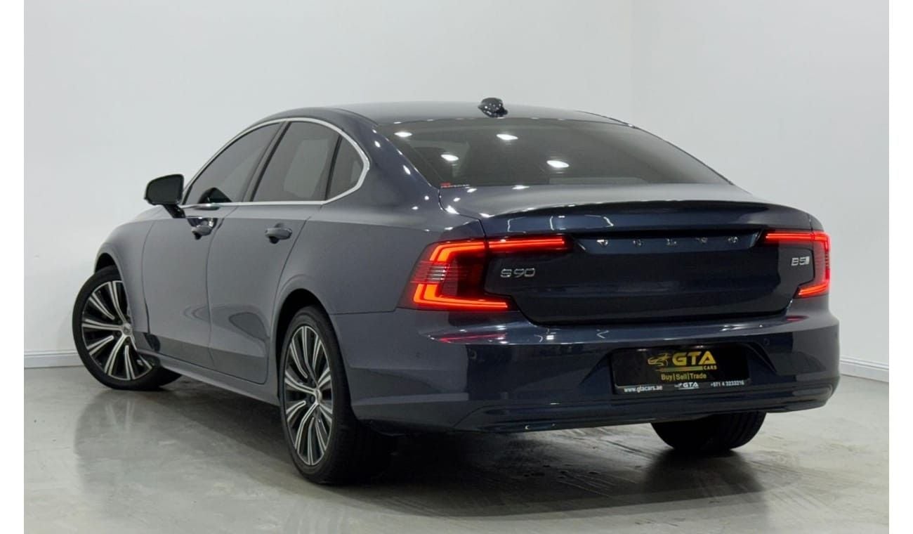 Volvo S90 B5 2.0T Powertrain 2023 Volvo S90 Momentum, Al Futtaim Agency Warranty + Service Package, Full Servi
