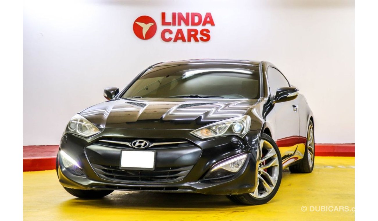 هيونداي كوبيه Hyundai Genesis Coupe 2015 GCC with Zero Down-Payment.