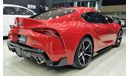 Toyota Supra GR TOYOTA SUPRA 2020 GCC LOW MILEAGE ONLY 29K KM IN IMMACULATE CONDITION FOR 179K AED