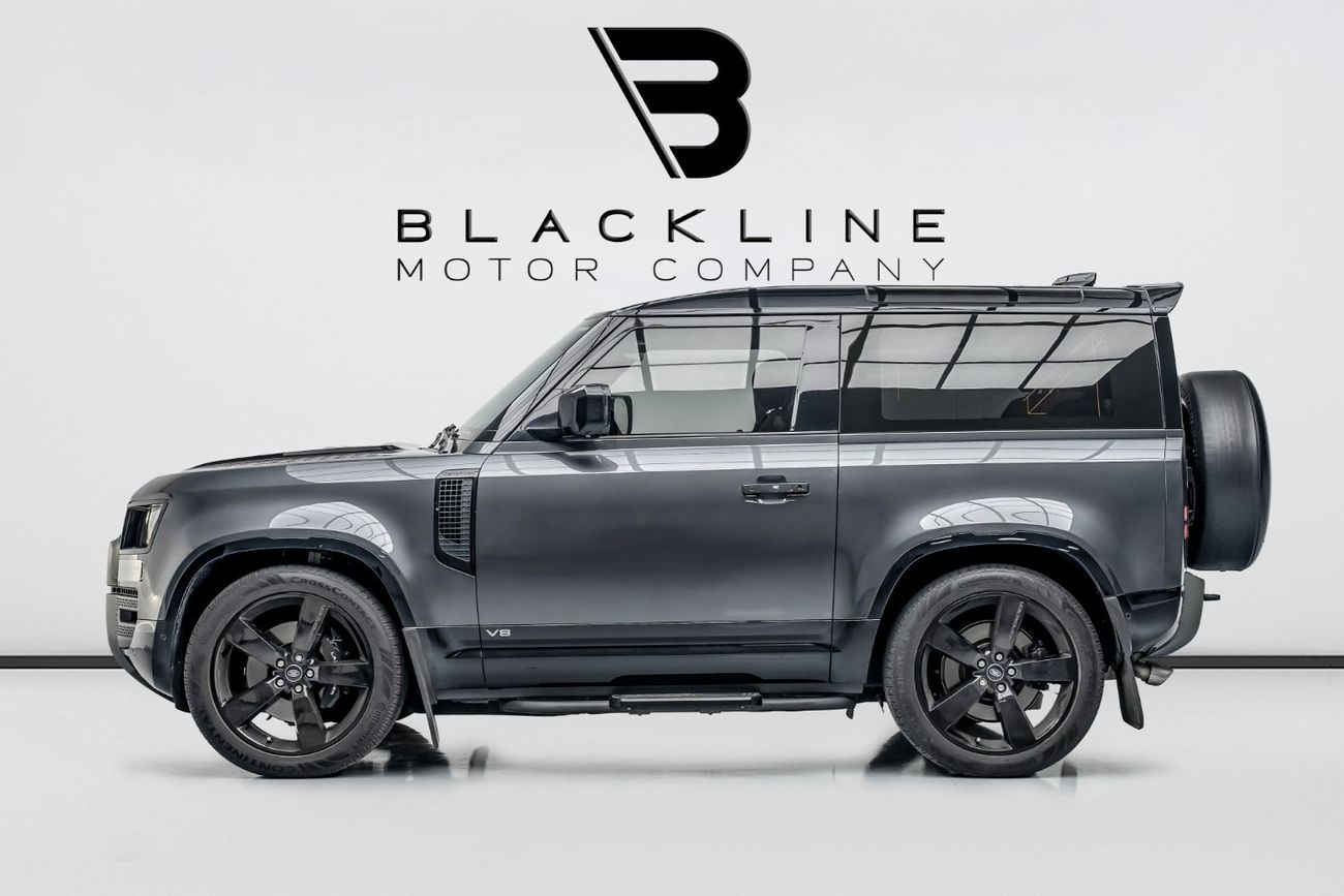 Land Rover Defender 90 X P525 5.0L 2023 Land Rover Defender 90 V8, 2027 Land Rover Warranty, Full Service History, Low K