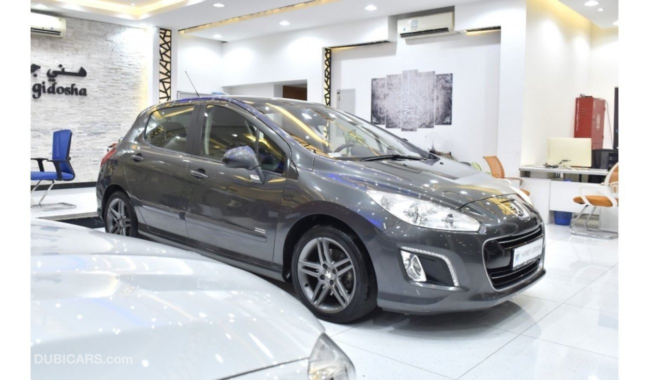 Peugeot 308 EXCELLENT DEAL for our Peugeot 308 TURBO ( 2014 Model ) in Gray Color GCC Specs