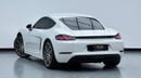 Porsche 718 Cayman S 2.5L A/T 2018 Porsche 718 Cayman S, April 2026 Porsche Warranty, Porsche Full Service History, GCC
