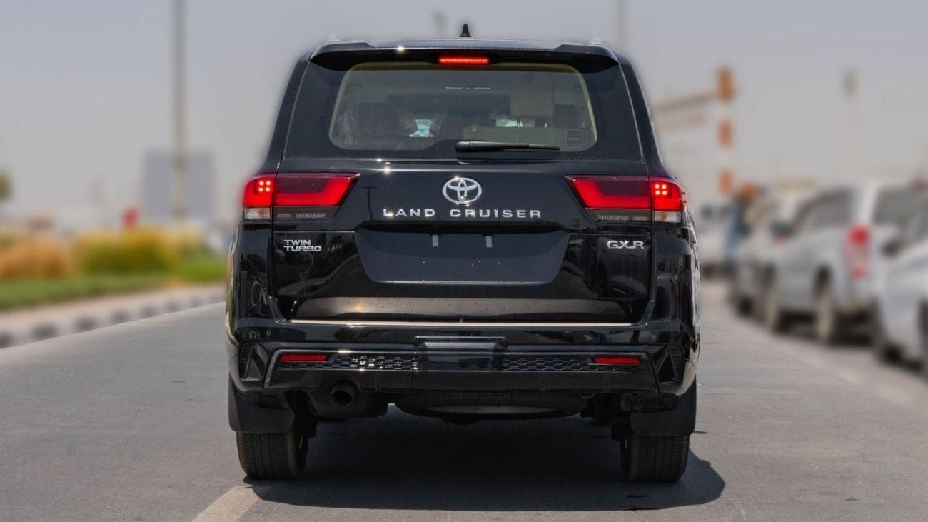 Toyota Land Cruiser 2025 Toyota Land Cruiser 300 GXR 3.5L AT Petrol (Black)