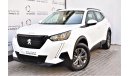 Peugeot 2008 AED 1566 PM | 1.6L ACTIVE GCC AGENCY WARRANTY