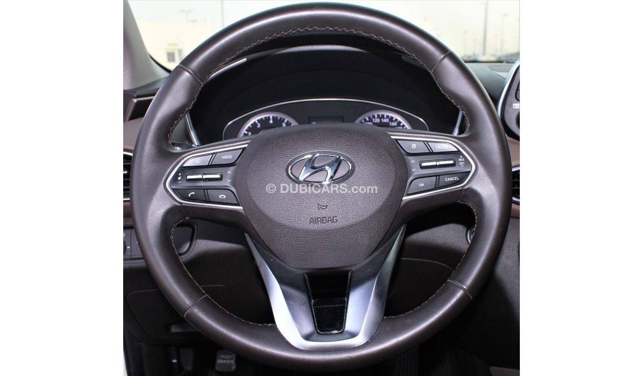 Hyundai Santa Fe GL Hyundai Santa Fe 2019 full option GCC, in excellent condition, without accidents