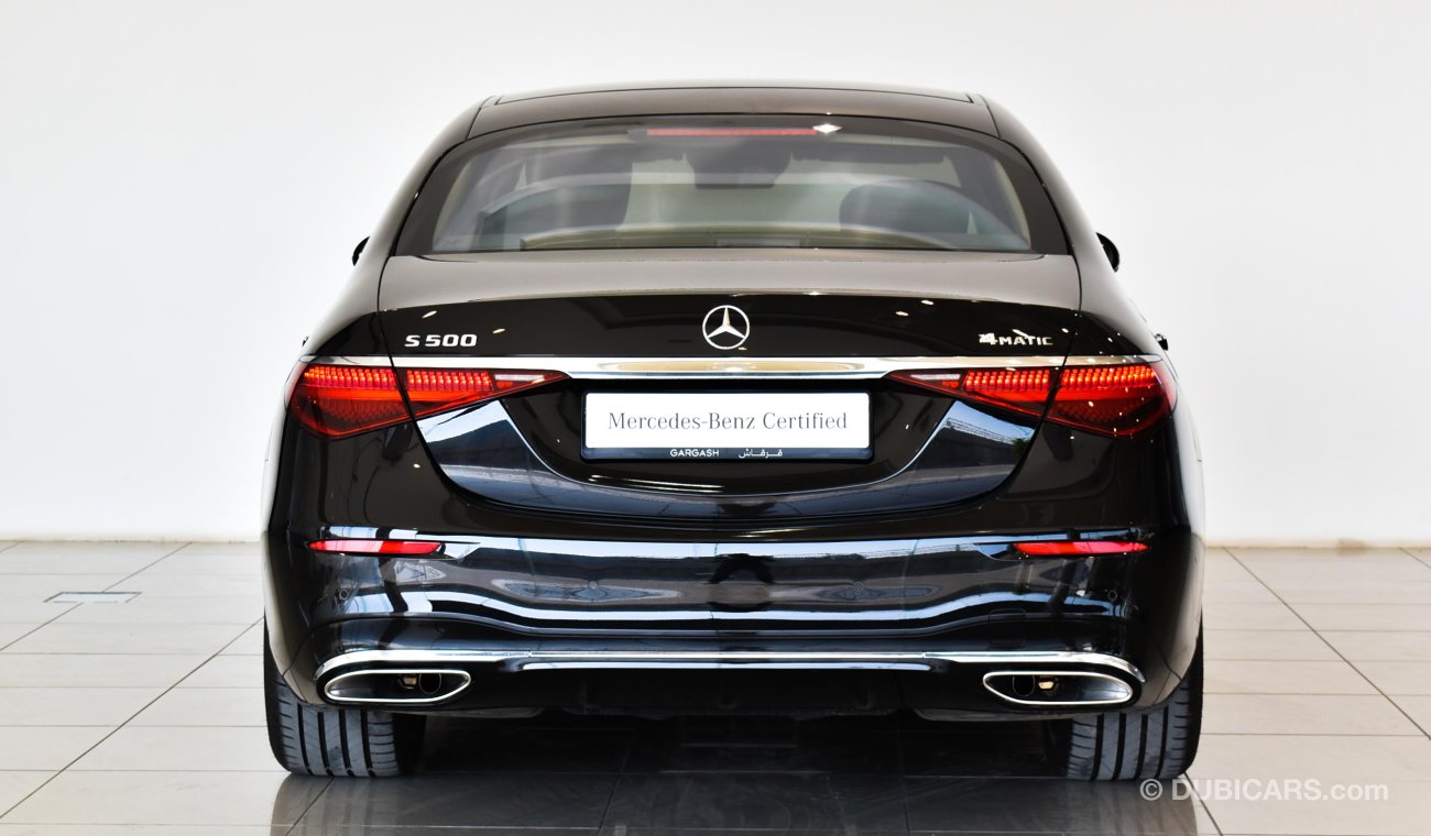 Mercedes-Benz S 500 4M SALOON / Reference: VSB 31454 Certified Pre-Owned with up to 5 YRS SERVICE PACKAGE!!! PRICE DROP!