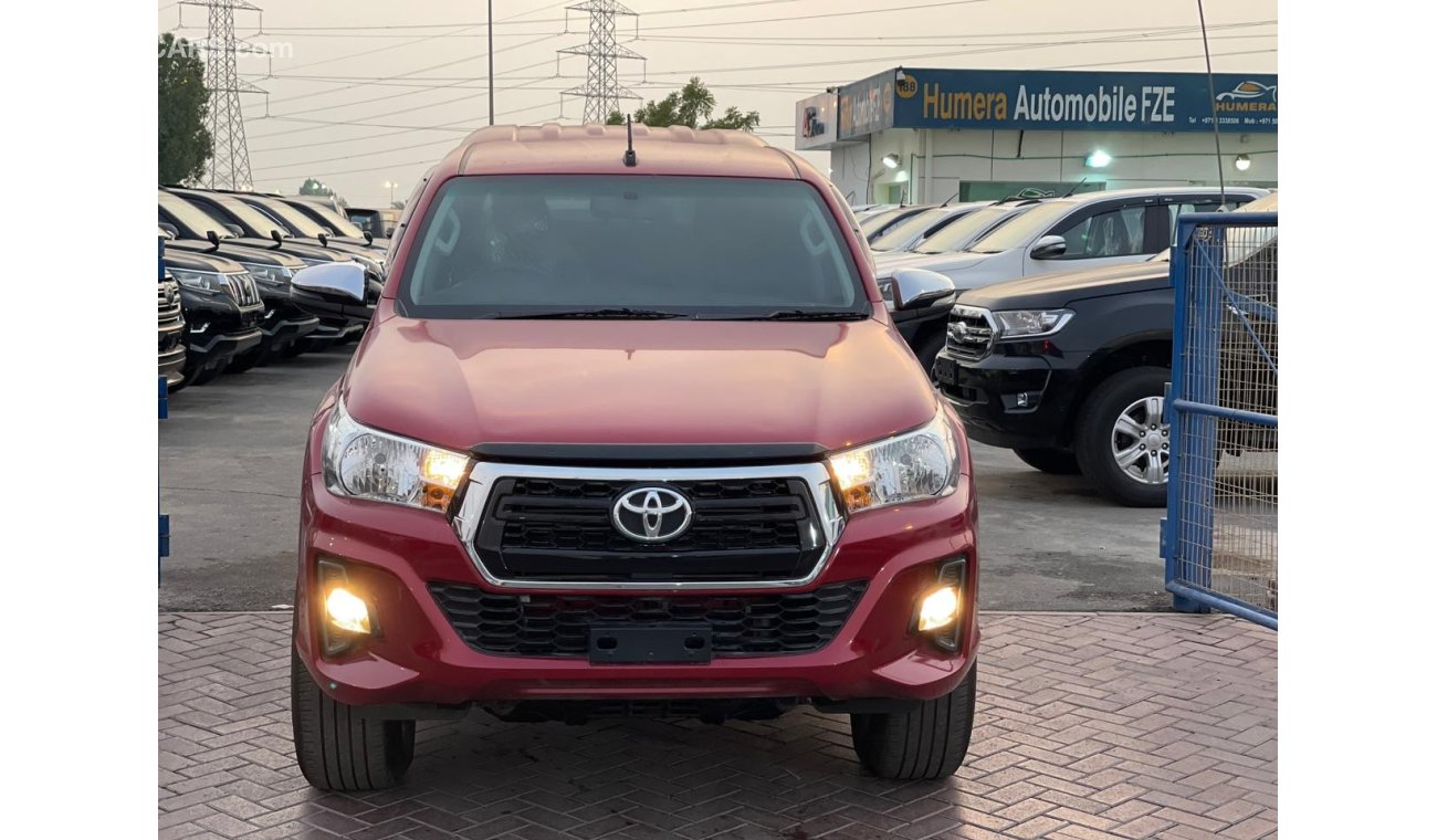 تويوتا هيلوكس Toyota Hilux model 2019 maroon color manual gear for sale form Humera motors car very clean and good