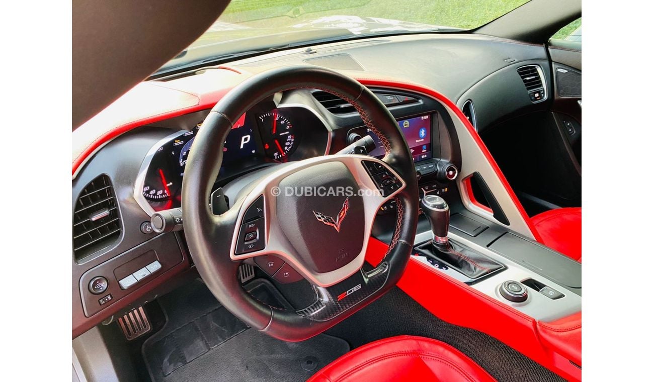 شيفروليه كورفت Z06 شيفورليه كورفتC7 ZO6 وارد 2015 كلين تايتل عليه