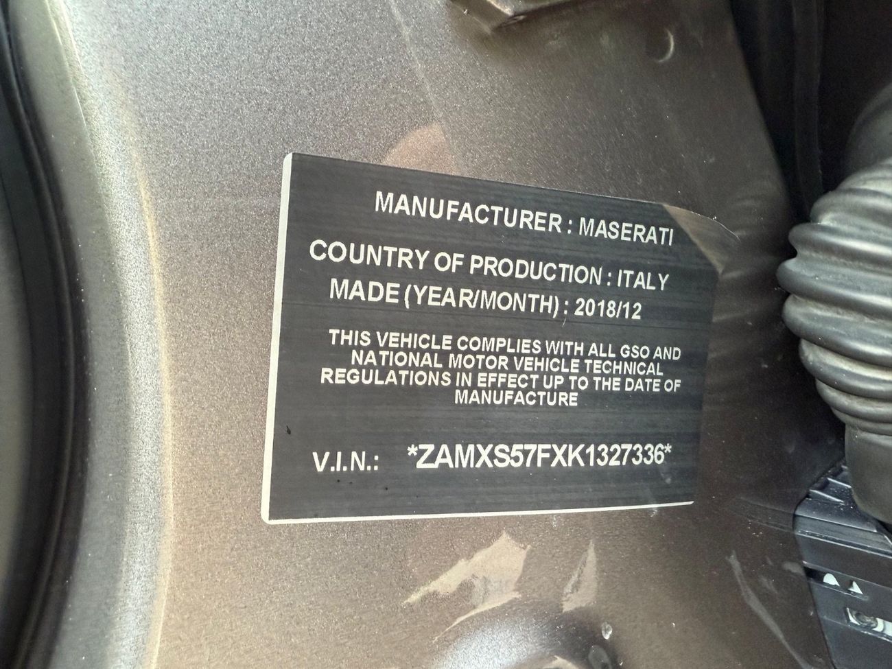 Maserati Ghibli Std 3.0L