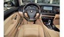 BMW 520i AED 1,272 Per Month / 0% D.P | BMW 520i M-Kit 2015 Model!! in Silver Color! GCC Specs