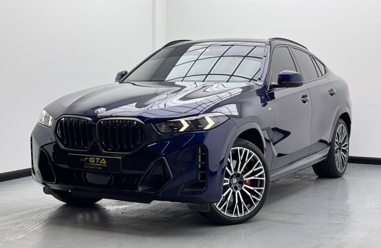 BMW X6 40i M Sport 3.0L 2025 BMW X6 xDrive40i M-Sport, 2029 BMW Warranty and Service Pack, BMW Service Hist