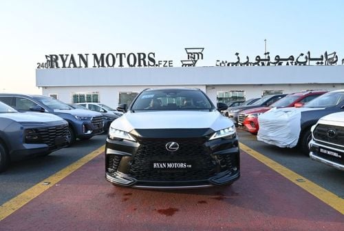 Lexus RX 500h Lexus RX500h F-Sport 2.4L, In-line 4-cylinder Turbo Hybrid, AWD, CUV Model 2024, Color Black