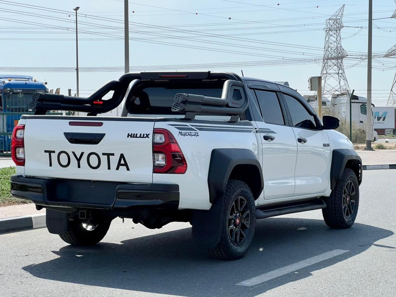 تويوتا هيلوكس The Toyota Hilux is a legendary, mid-size pickup truck known for its exceptional ruggedness, durabil