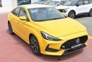 MG GT MG GT 1.5L CVT , fastback sedan, Basic Option, Model 2023, Color Yellow