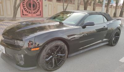 شيفروليه كمارو Z28 Comaro zl1 convertible, special car 750 hp upgraded, and agency very clean car manual transmission
