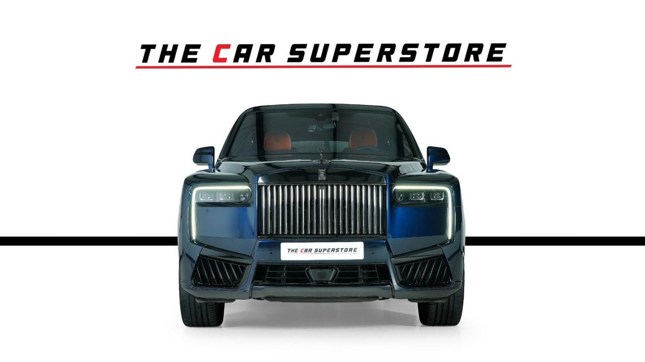 Rolls Royce Cullinan BLACK BADGE Series II Black Badge-GCC-AGMC Warranty & Service Contract-VIP Seats-Mandarin Interior