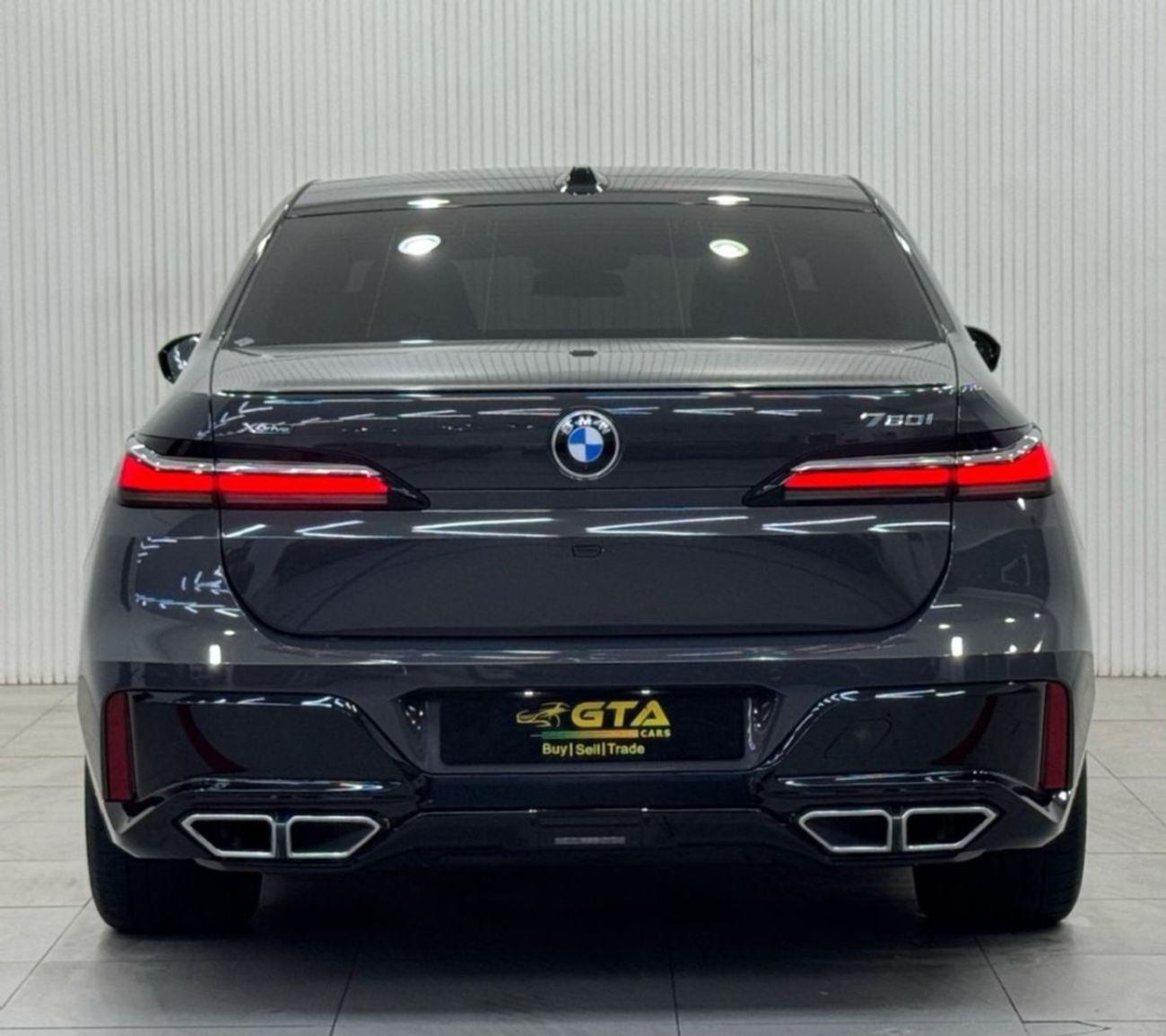 بي أم دبليو 760Li 2023 BMW 760i M-Sport, 2027 BMW Warranty + Service Pack, Fully Loaded, Low Kms, GCC